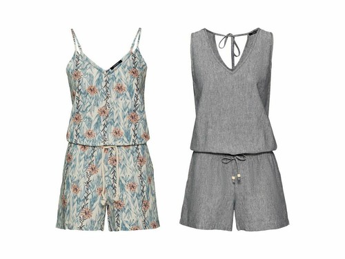 Damen leinen jumpsuit - damen,