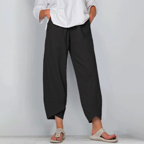 Damen baumwolle hose sommer - baumwolle,