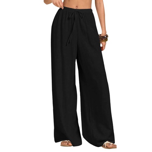 Leinenhose damen sommer weite - leinenhose,