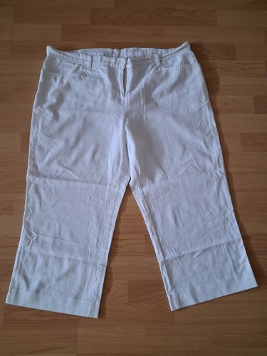 Damen leinenhose weiß - leinenhose,