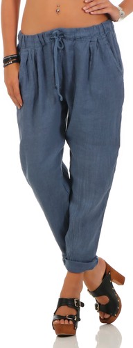 Damen leinenhose klassisch - damen,