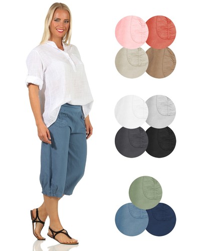 Luftige sommerhose kurz damen - kurz,