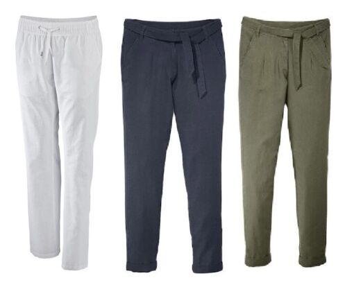 Damen leinen hose leinenhose - hose,