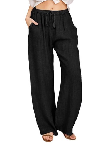 Leinenhose damen sommerhose - leinenhose,