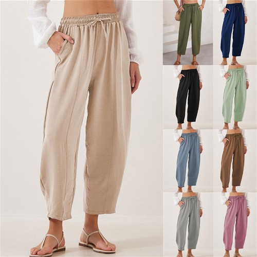 Damen sommerhose leinenhose - damen,