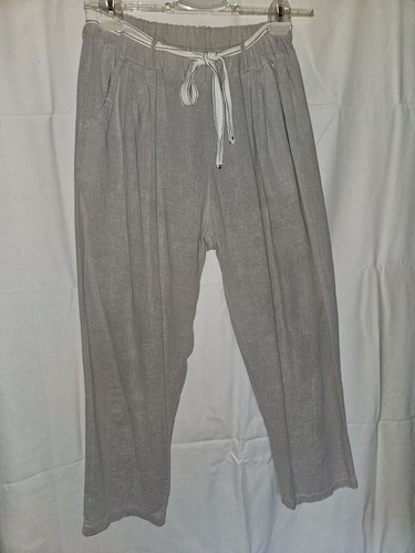 Schlupfhose leinen baumwolle - leinen,