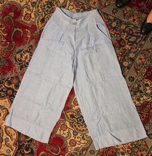 Damen hose hellblau - hose, 100%