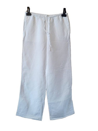 Leinenhose weiß gr s - leinenhose,,