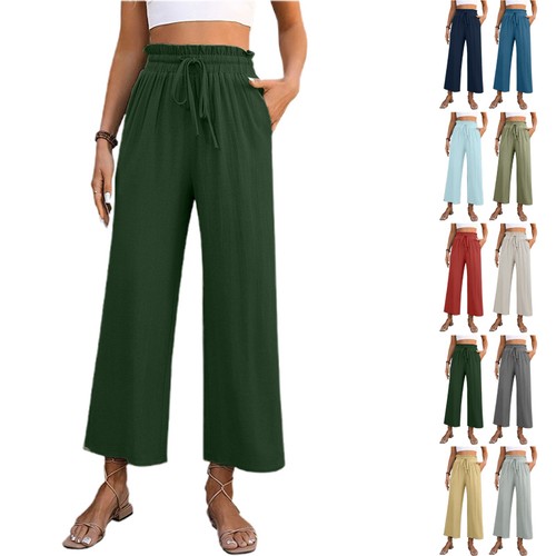 Freizeithose damen leinenhose - freizeithose,