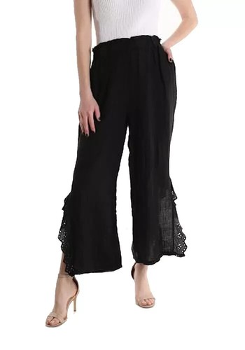 Hose palazzo leinen damen - palazzo,